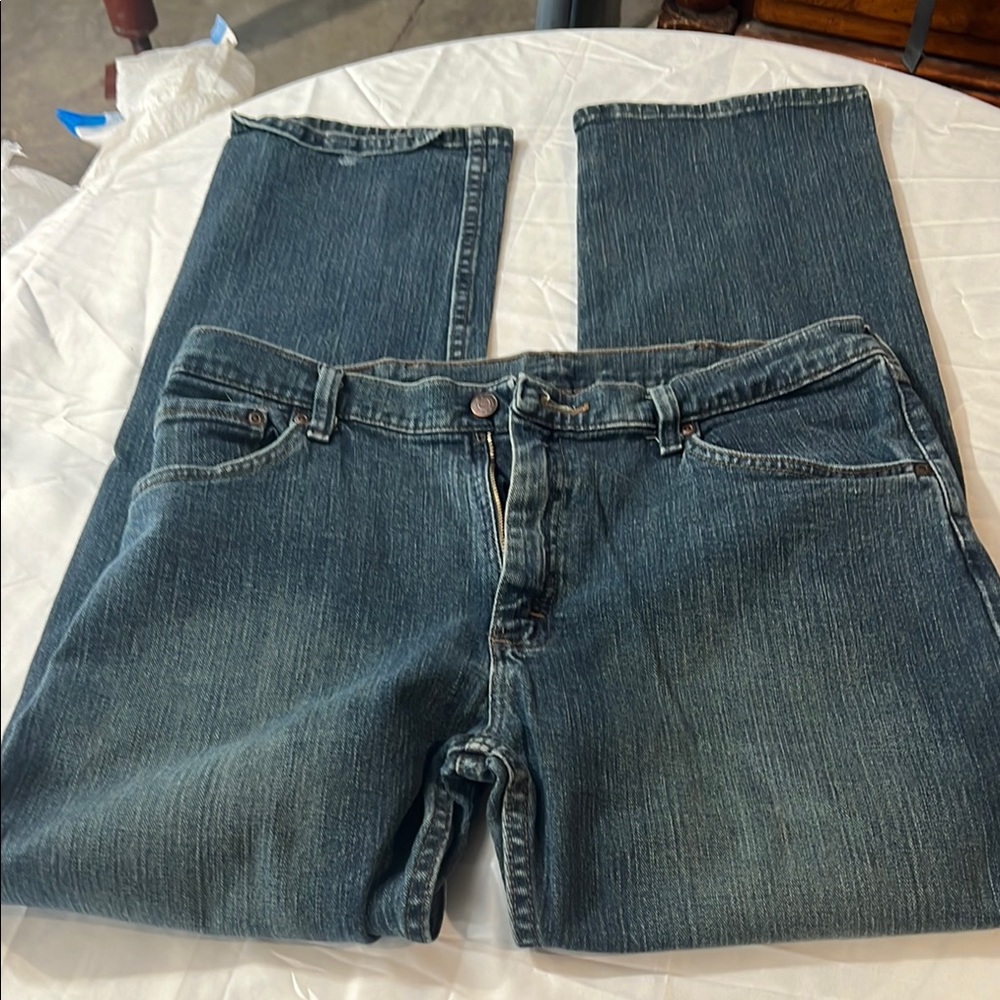 Wrangler Men's Straight Jeans - Blue